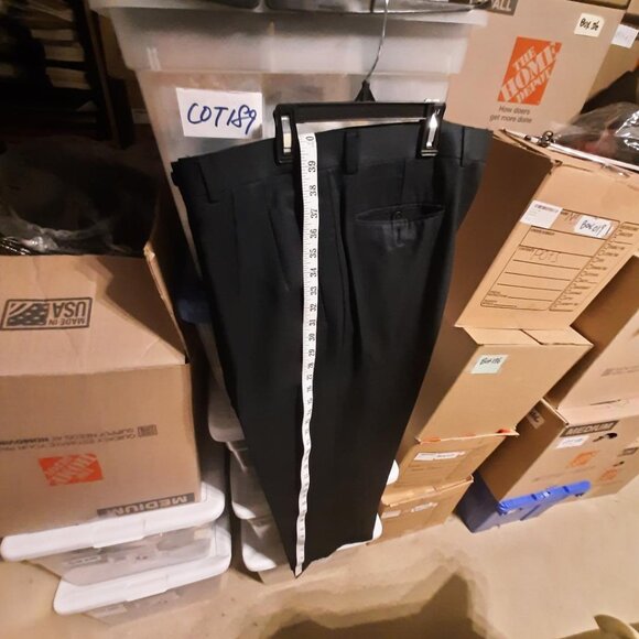 Vintage Men's Mani By Giorgio Armani 2 Pieces Tux Black Sz40/34 PreLoved Excelle - Picture 9 of 14